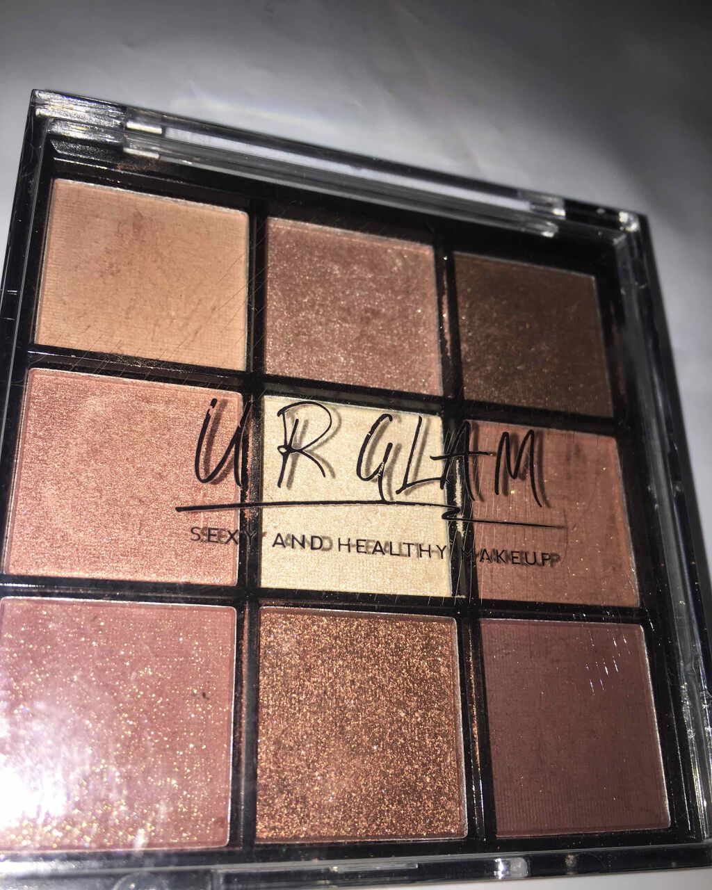 UR GLAM　BLOOMING EYE COLOR PALETTE/U R GLAM/アイシャドウパレットを使ったクチコミ（1枚目）