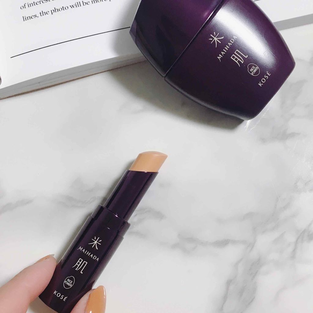 つやしずくスキンケアコンシーラー/米肌/スティックコンシーラーを使ったクチコミ（1枚目）