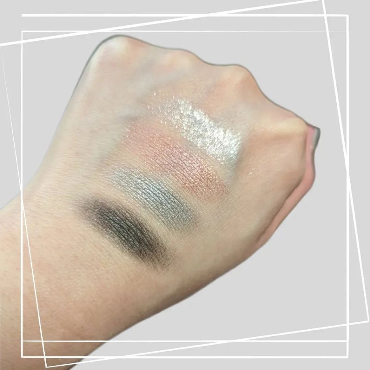 &be パレットアイシャドウ/＆be/アイシャドウパレットを使ったクチコミ（2枚目）