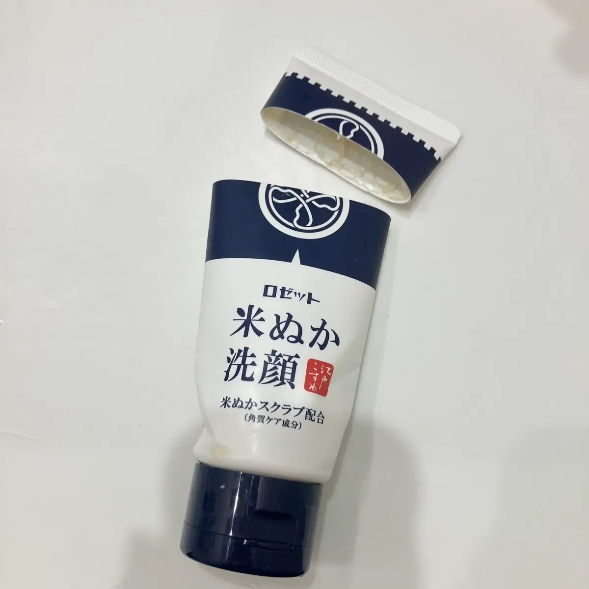 江戸こすめ 米ぬか洗顔/ロゼット/洗顔フォームを使ったクチコミ(1枚目)