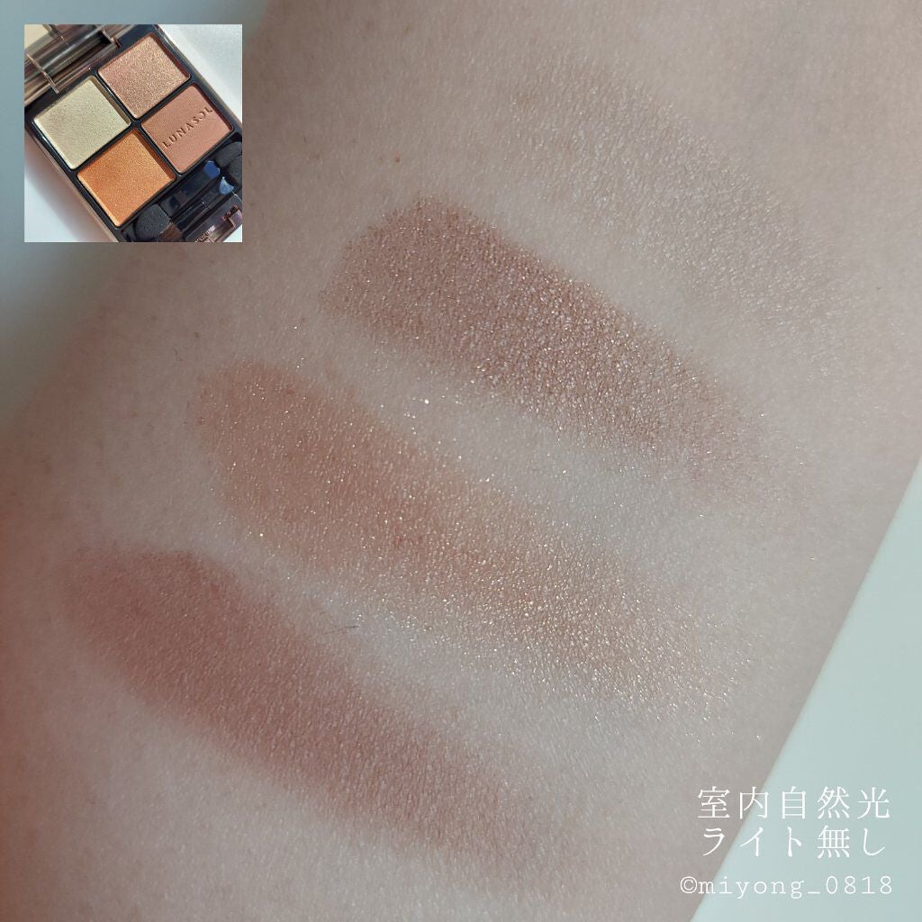 アイカラーレーション/LUNASOL/アイシャドウパレットを使ったクチコミ(8枚目)