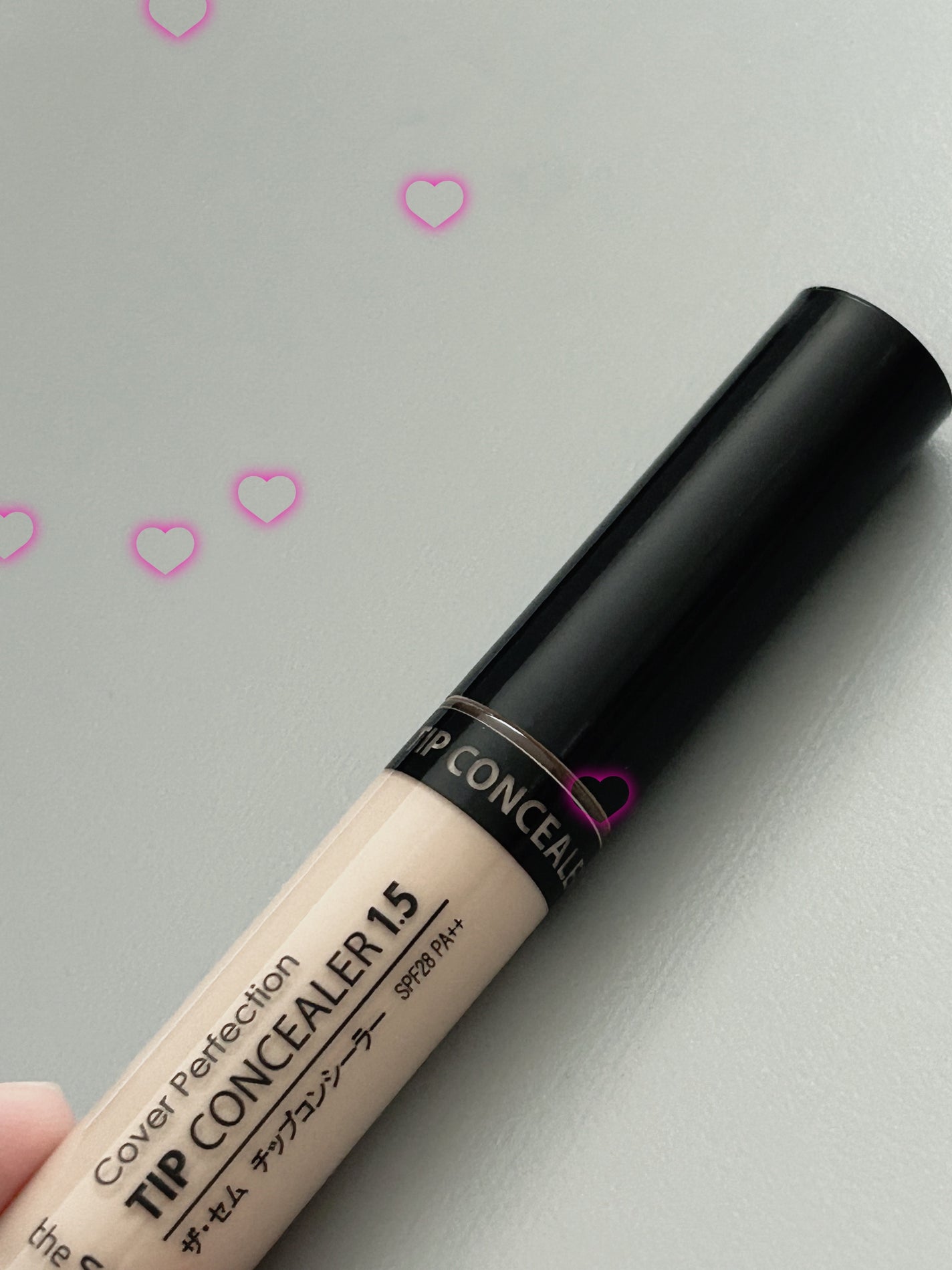 カバーパーフェクション チップコンシーラー/the SAEM/リキッドコンシーラーを使ったクチコミ(1枚目)