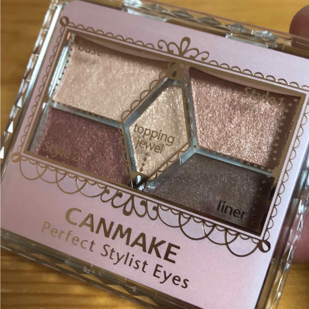 【旧品】パーフェクトスタイリストアイズ/キャンメイク/アイシャドウパレットを使ったクチコミ(1枚目)