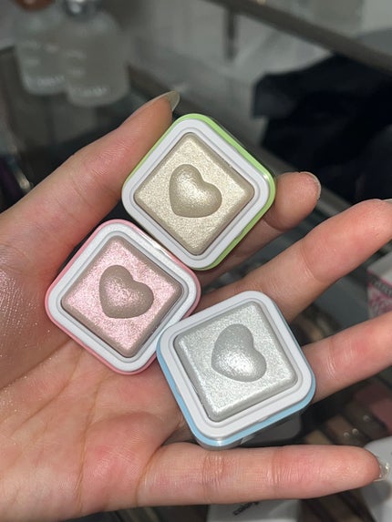 ミルクブリンハートライター/Colorgram/パウダーハイライトを使ったクチコミ(1枚目)