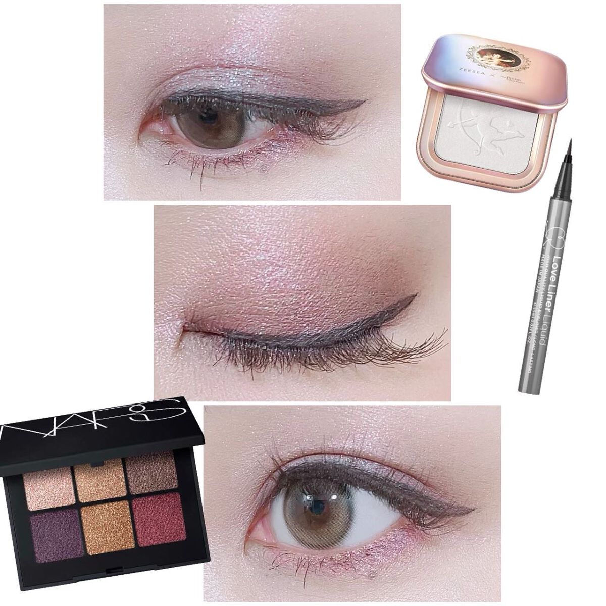 ヴォワヤジュールアイシャドウパレット/NARS/アイシャドウパレットを使ったクチコミ（1枚目）