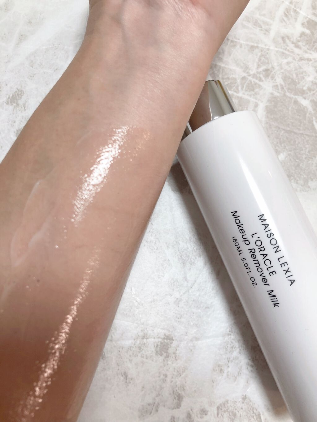 オラクル メイクアップ リムーバー ミルク/MAISON LEXIA/ミルククレンジングを使ったクチコミ（2枚目）