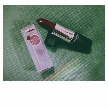 #RIMMEL マシュマロルックリップスティック  029

とにかく色が深くて濃いです！私の唇の色に合っているのでとても使いやすいです👄

マットだけど唇に引っ掛かるような感じがなく保湿効果あります！