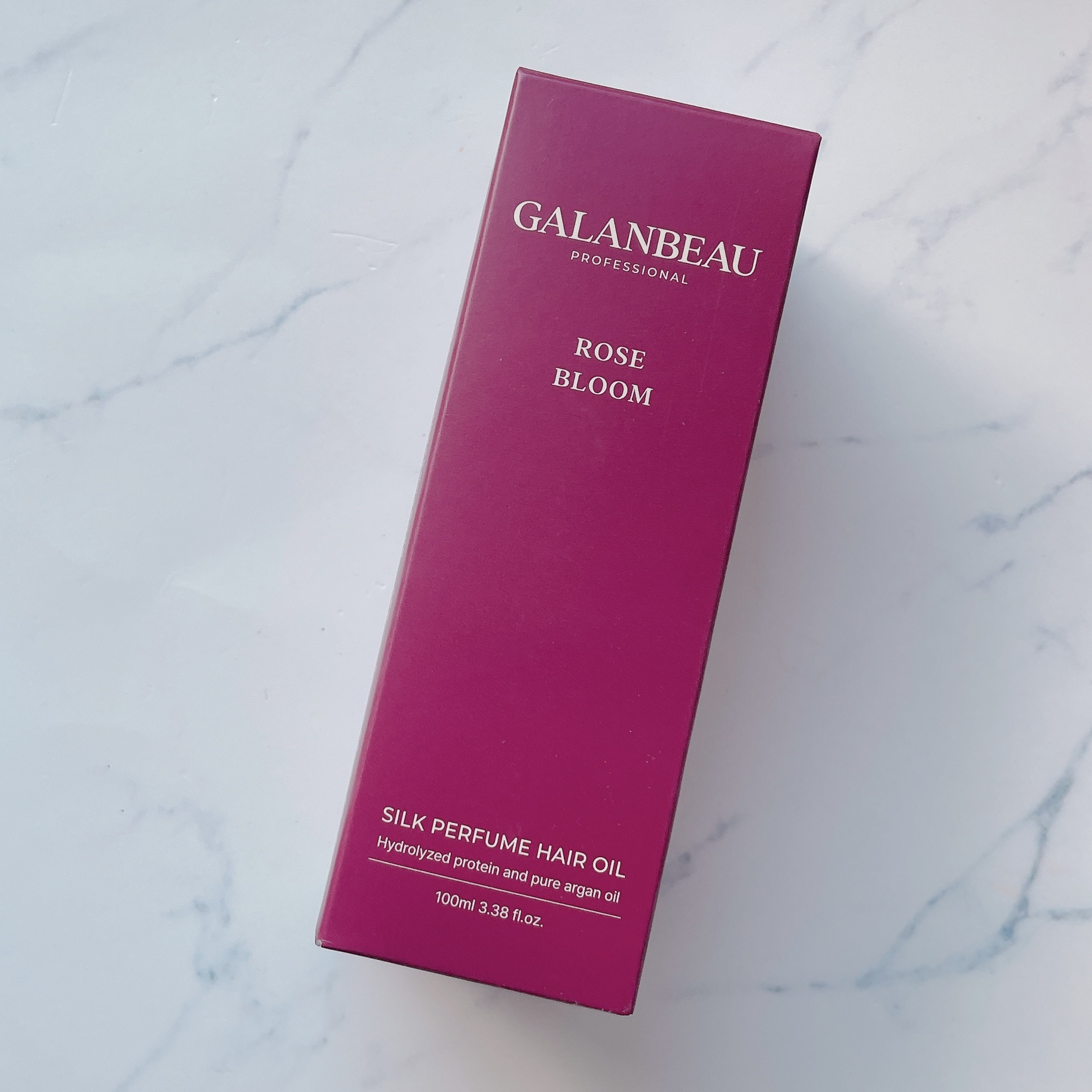 シルクパフュームヘアオイル（ローズブルーム）/ガランビュー/ヘアオイルを使ったクチコミ（2枚目）