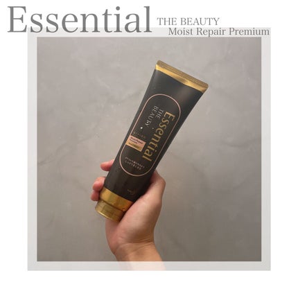 THE BEAUTY 髪のキメ美容プレミアムトリートメント<モイストリペアプレミアム>/エッセンシャル/洗い流すヘアトリートメントを使ったクチコミ(1枚目)