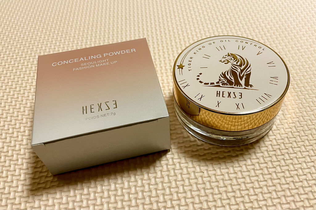 Hexze（ヘックスゼ) 第五代フェイスパウダー/HEXZE（ヘックスゼ）/ルースパウダーを使ったクチコミ（2枚目）