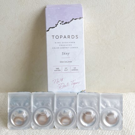 TOPARDS 1day/TOPARDS/ワンデー(1DAY)カラコンを使ったクチコミ(2枚目)