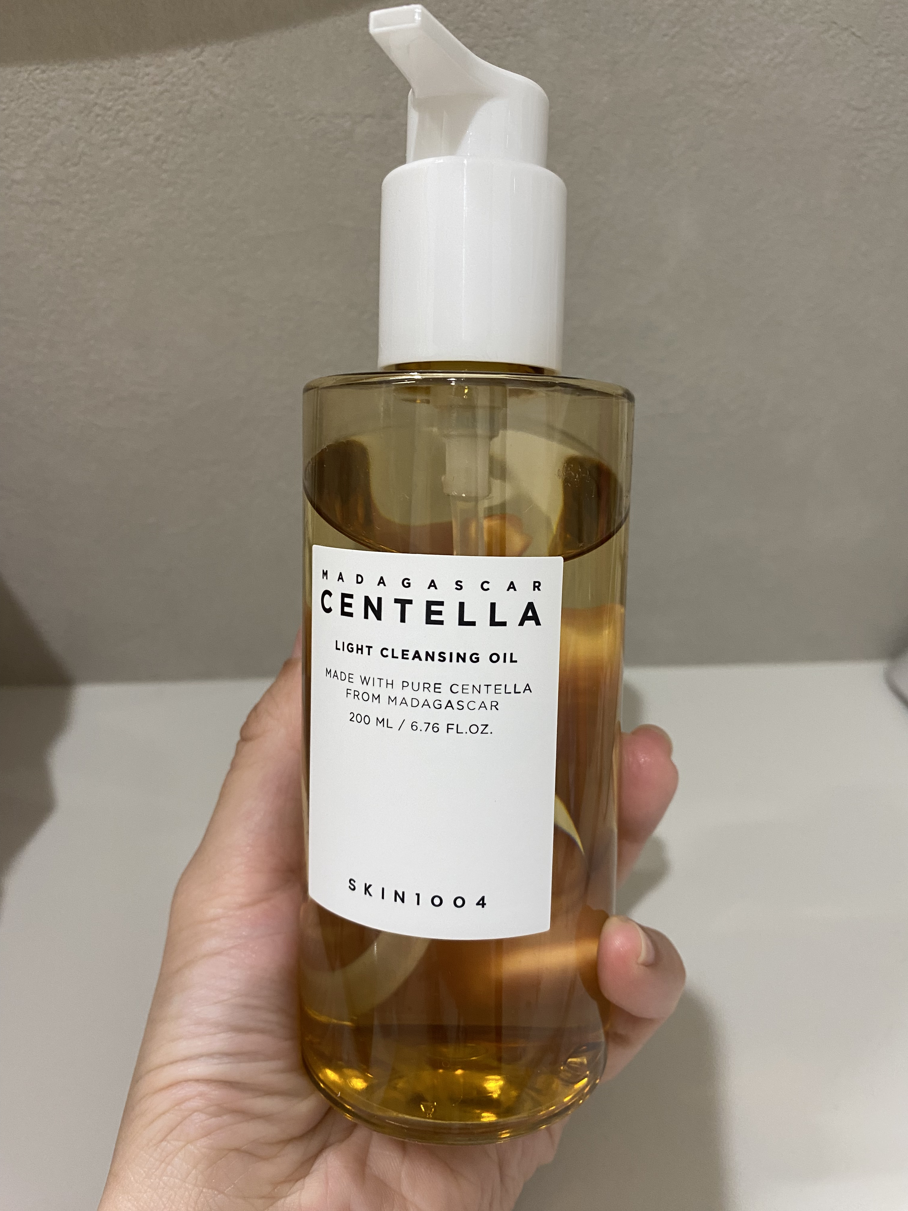 センテラ ライトクレンジングオイル/SKIN1004/オイルクレンジングを使ったクチコミ（1枚目）