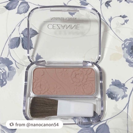 ナチュラル チークN/CEZANNE/パウダーチークを使ったクチコミ(2枚目)