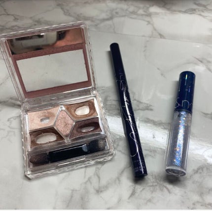 リキッド グリッター シャドウ/rom&nd/グリッターを使ったクチコミ(3枚目)