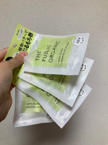 スーパーバウンシー リップスティック/THE PUBLIC ORGANIC/リップクリームを使ったクチコミ(7枚目)