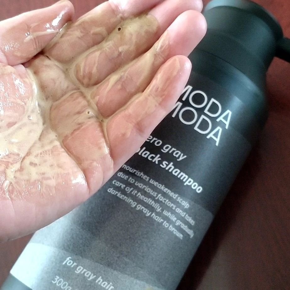 モダモダゼログレイシャンプー/MODAMODA/市販シャンプーを使ったクチコミ(4枚目)