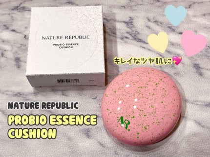 PROBIOエッセンスクッション/ネイチャーリパブリック/クッションファンデーションを使ったクチコミ(1枚目)