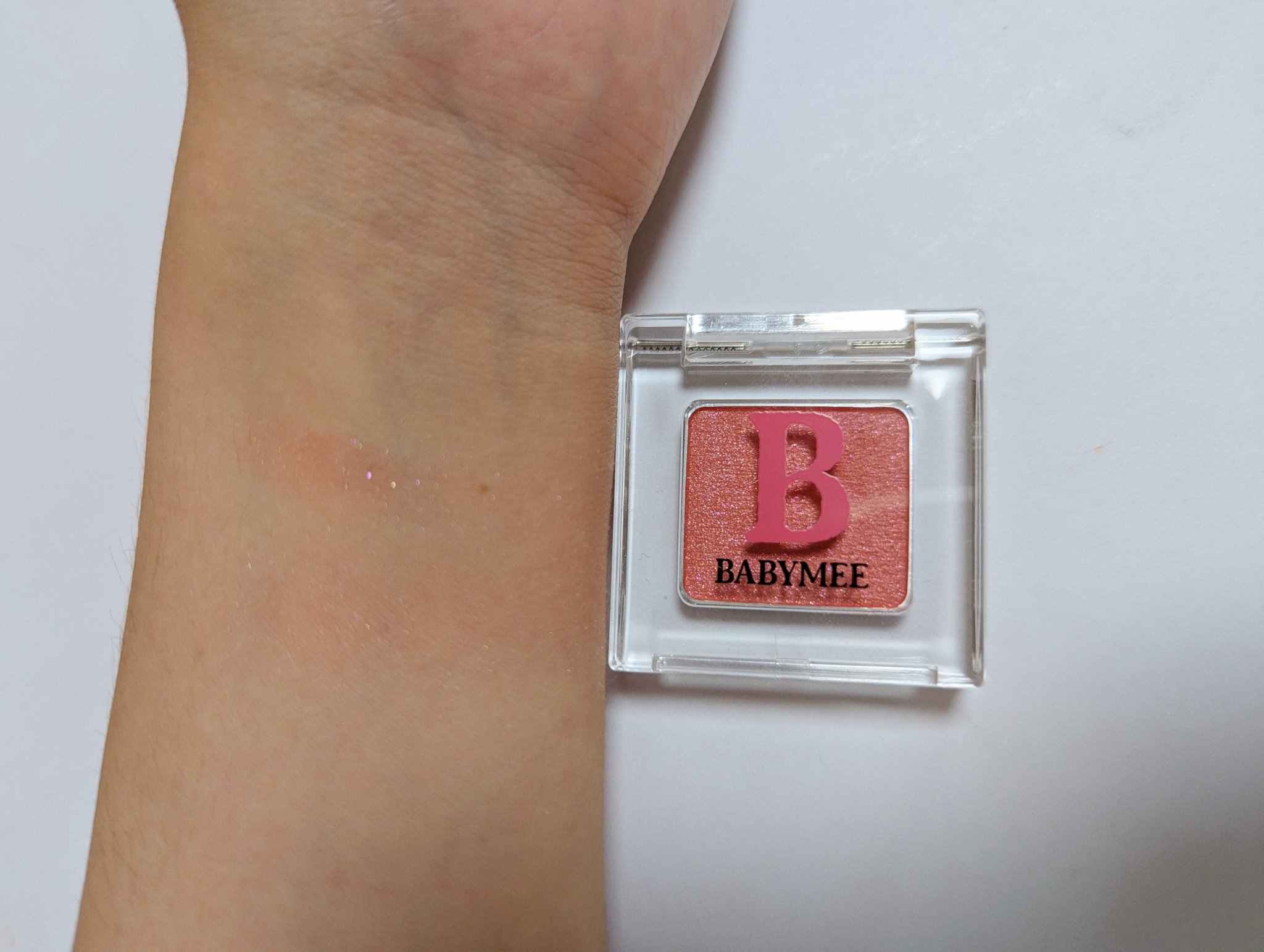 ニュアンスカラー シャドウ/BABYMEE/単色アイシャドウを使ったクチコミ（2枚目）