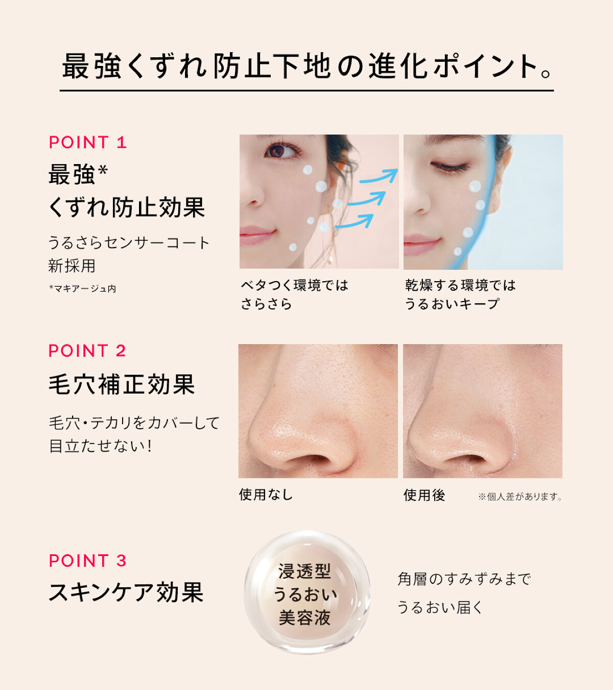 ドラマティックスキンセンサーベース NEO/マキアージュ/化粧下地を使ったクチコミ（3枚目）