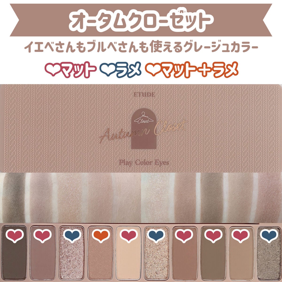 プレイカラー アイシャドウ/ETUDE/アイシャドウパレットを使ったクチコミ(4枚目)