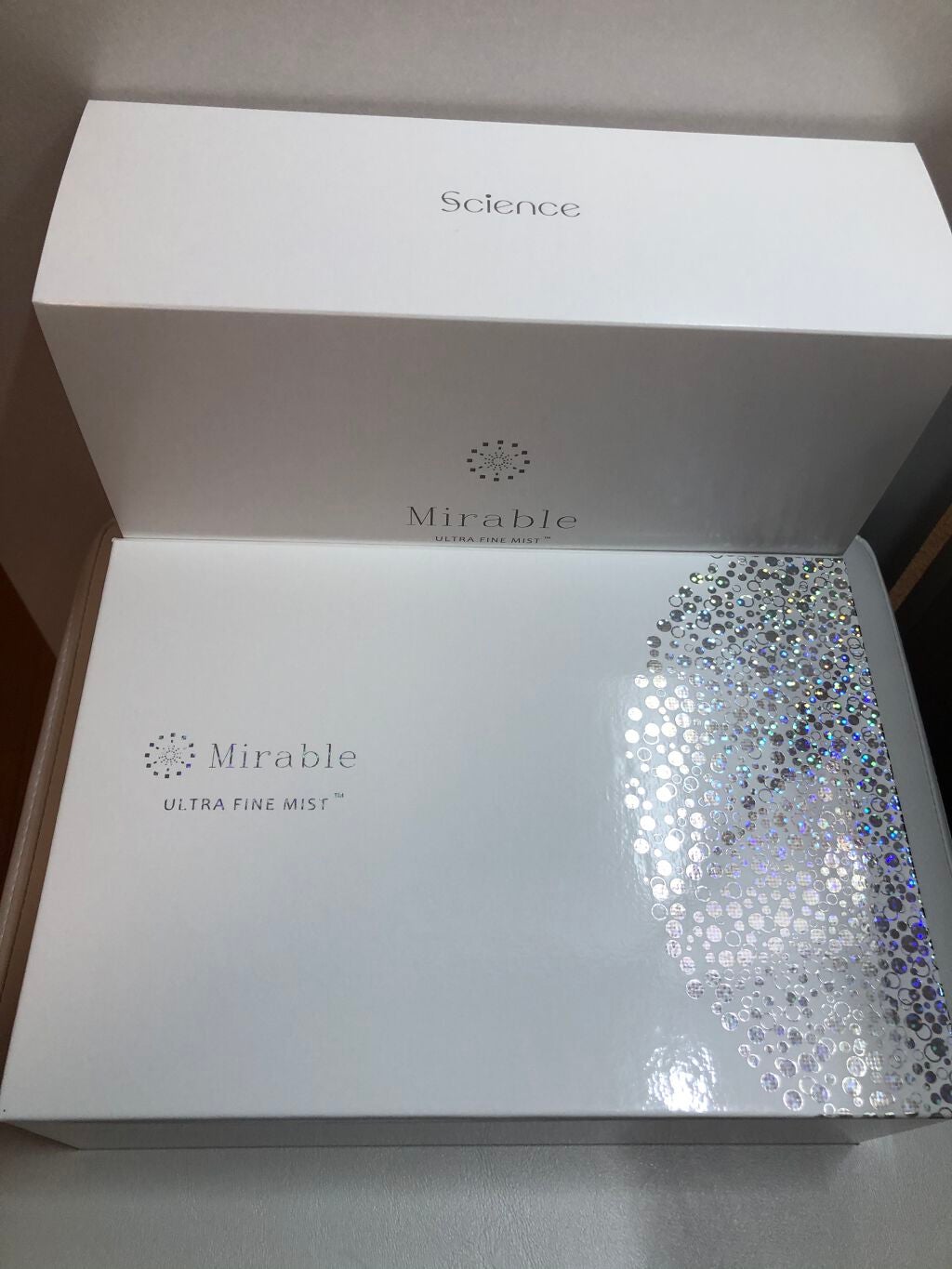 ウルトラファインミスト ミラブルプラス/ミラブル/シャワーヘッドを使ったクチコミ(2枚目)
