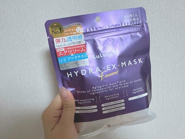 🌸ルルルン
ルルルン ハイドラ EX マスク
7枚入  880円

ルルルンでも人気のハイドラシリーズです💗
ハイドラ EX マスクは
年齢とともに変わっていく肌の悩みに。
弾力・つやめき・うるおいで透