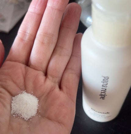 ブレミッシュ 酵素 洗顔パウダー/PAPA RECIPE/洗顔パウダーを使ったクチコミ(2枚目)