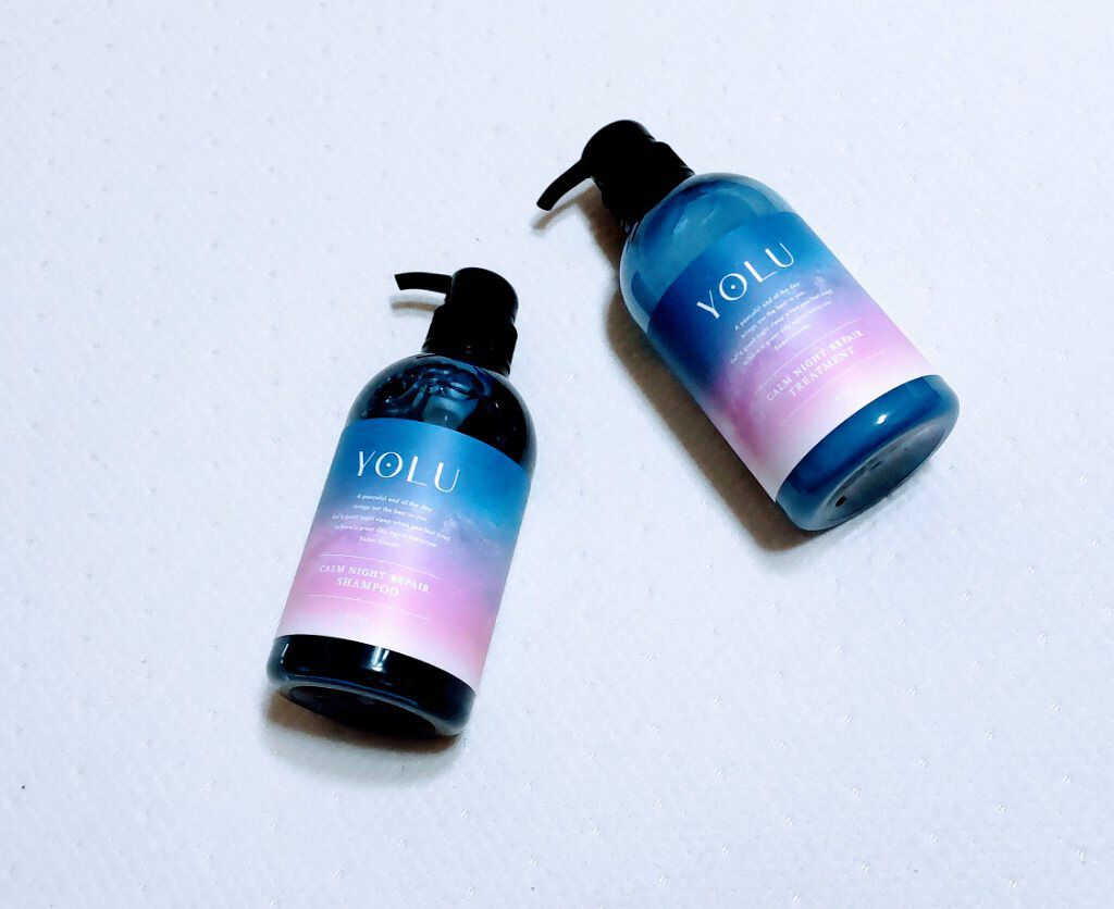 カームナイトリペアシャンプー／トリートメント/YOLU/市販シャンプーを使ったクチコミ（1枚目）