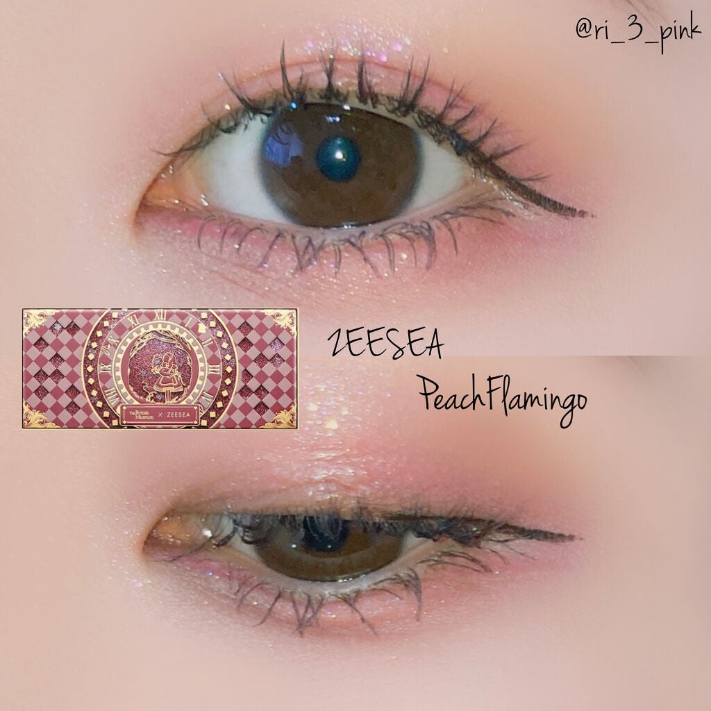 アリスドリームランドシリーズ 12色アイシャドウパレット(ZEESEA×大英博物館)/ZEESEA/アイシャドウパレットを使ったクチコミ(1枚目)