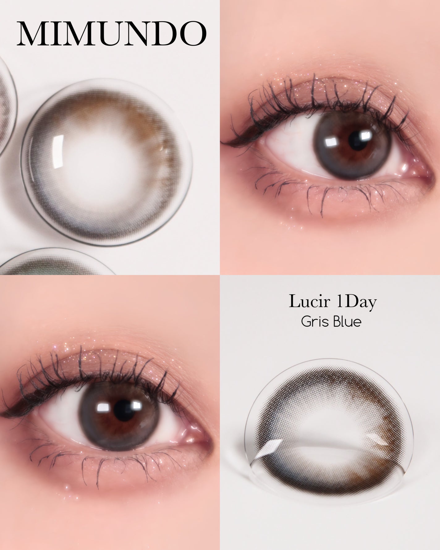 Lucir 1Day/mimundo/カラーコンタクトレンズを使ったクチコミ(5枚目)