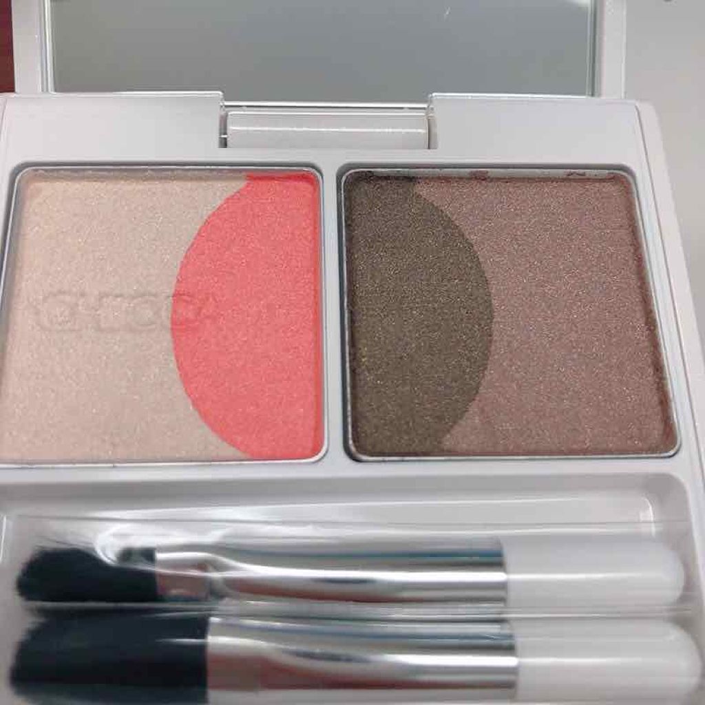 フローレスグロウ リッドテクスチャー アイシャドウ/CHICCA/アイシャドウパレットを使ったクチコミ(3枚目)