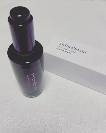レストレーションセラム/shimaboshi/ブースター・導入液を使ったクチコミ(1枚目)
