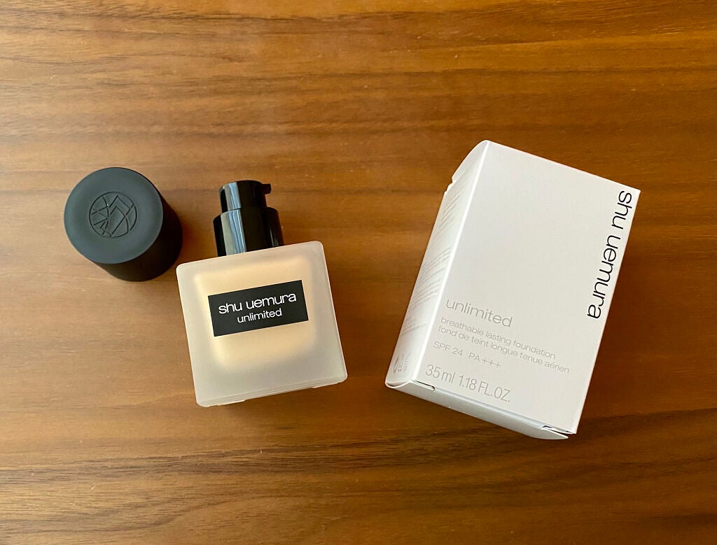 (旧)アンリミテッド ラスティング フルイド/shu uemura/リキッドファンデーションを使ったクチコミ(1枚目)