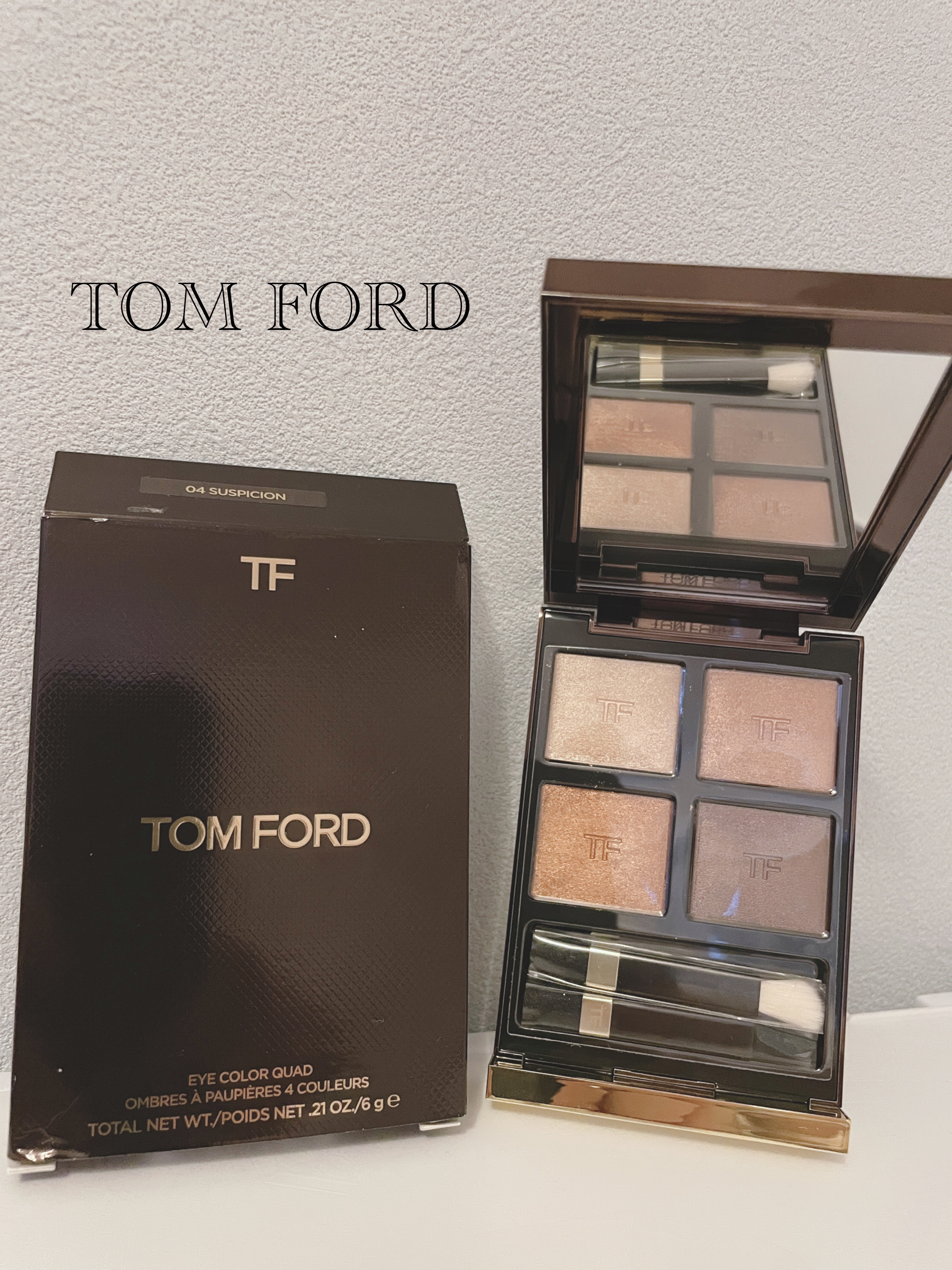 アイ カラー クォード/TOM FORD BEAUTY/アイシャドウパレットを使ったクチコミ（1枚目）