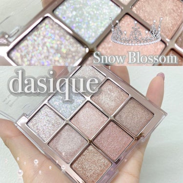 dasique シャドウパレットのクチコミ「୨୧‥∵‥‥∵‥‥∵‥‥∵‥‥∵‥‥∵‥୨୧

■dasique シャドウパレット　スノー.....」（1枚目）