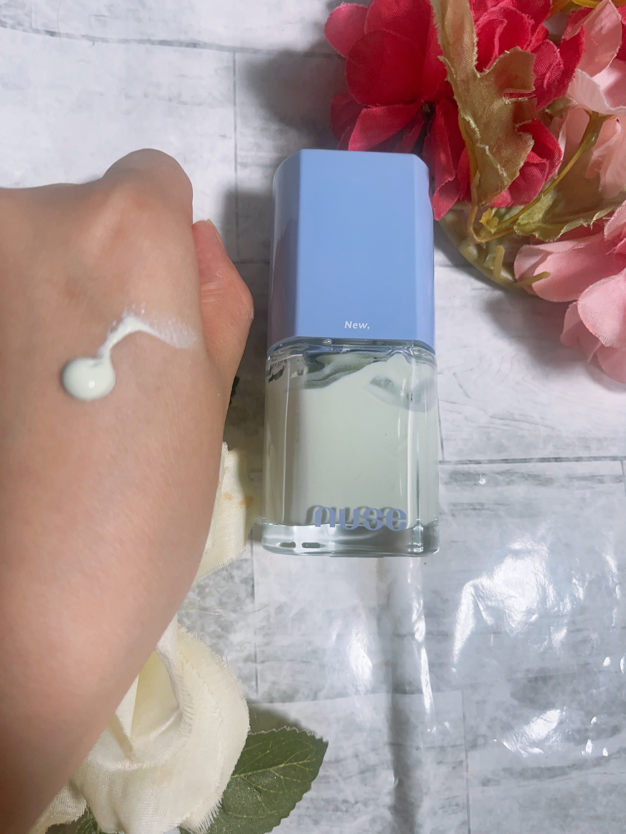 ケアトーンアップ 03 ミント(MINT)/nuse/化粧下地を使ったクチコミ（2枚目）