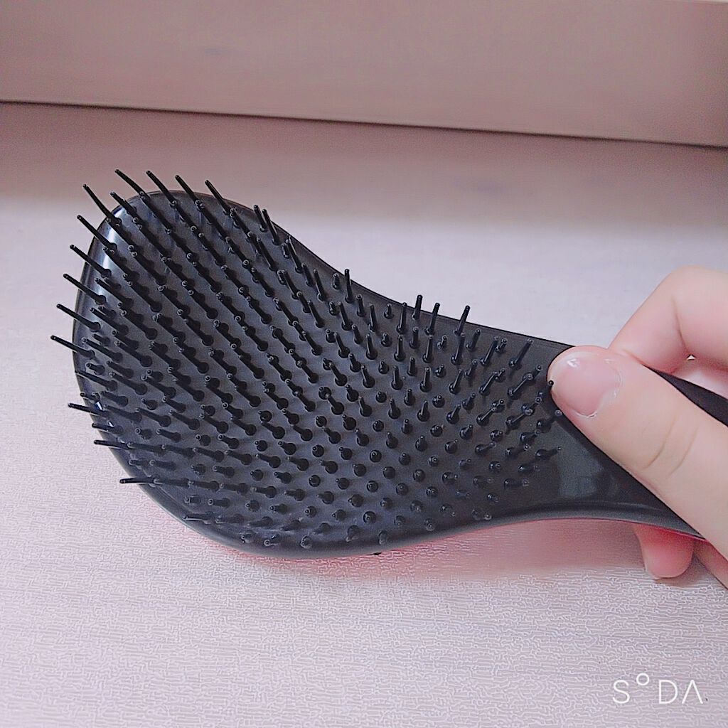 立体ヘアブラシ/DAISO/ヘアブラシを使ったクチコミ(3枚目)