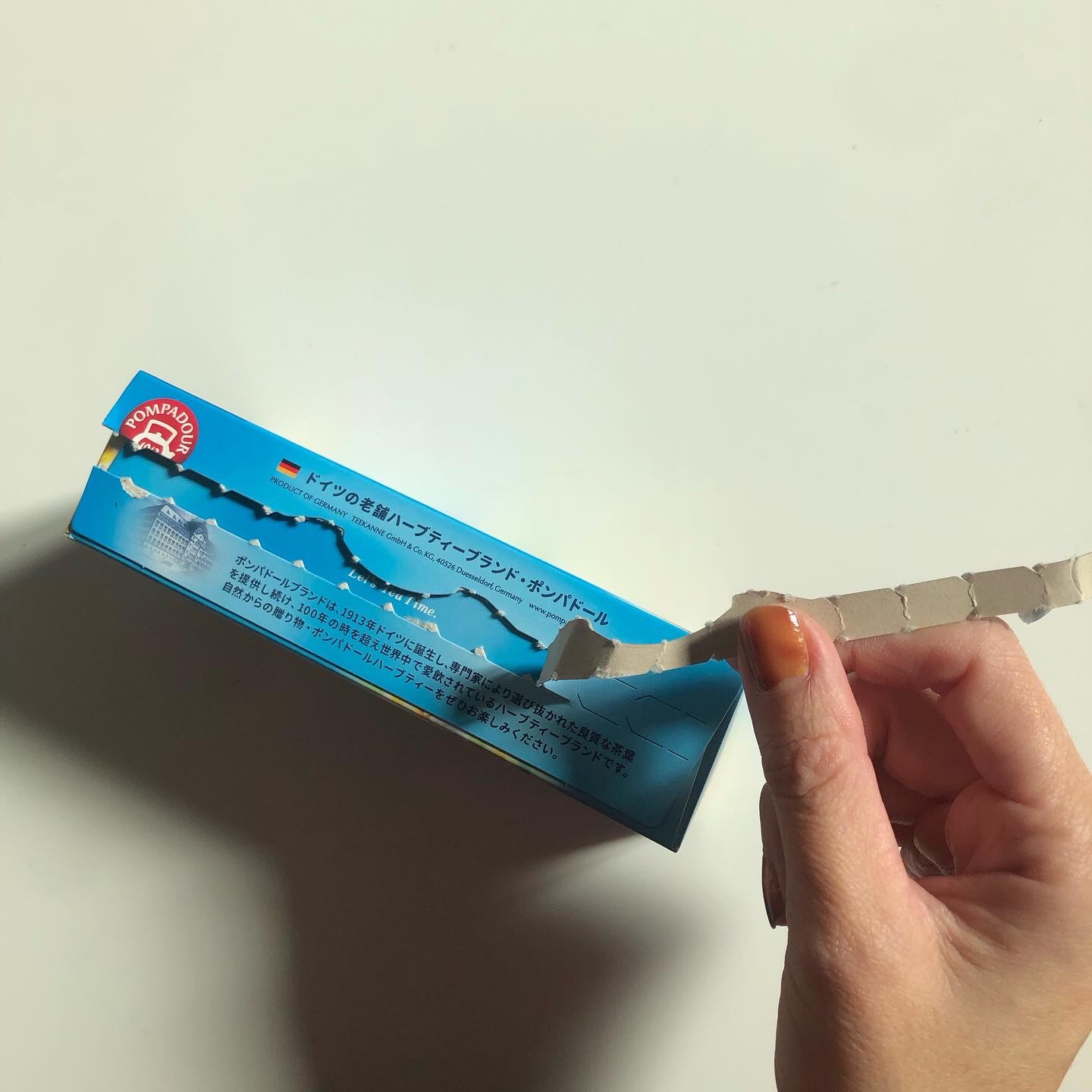 カモミールフラワーハーブティー/ポンパドール/ドリンクを使ったクチコミ（2枚目）