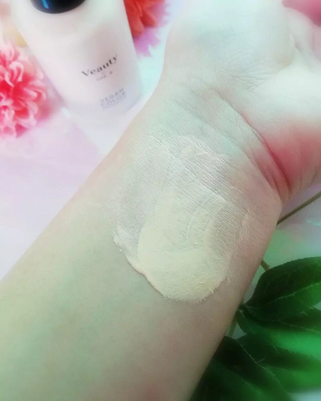 ヴィーガン カラーファンデーション/Veauty by THE_B/リキッドファンデーションを使ったクチコミ(5枚目)