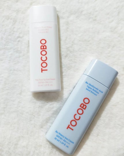 ビタトーンアップサンクリーム/TOCOBO/日焼け止めクリームを使ったクチコミ(1枚目)