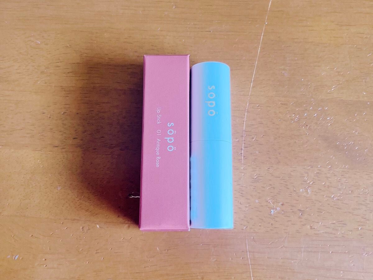 リップスティック/sopo/口紅を使ったクチコミ(2枚目)