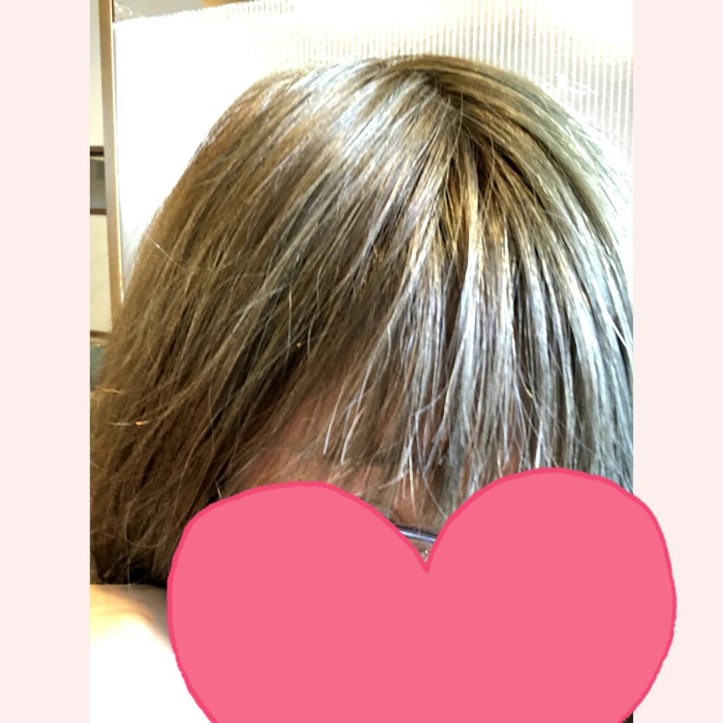 カラーリングミルク【旧】/パルティ/ヘアカラーを使ったクチコミ（2枚目）