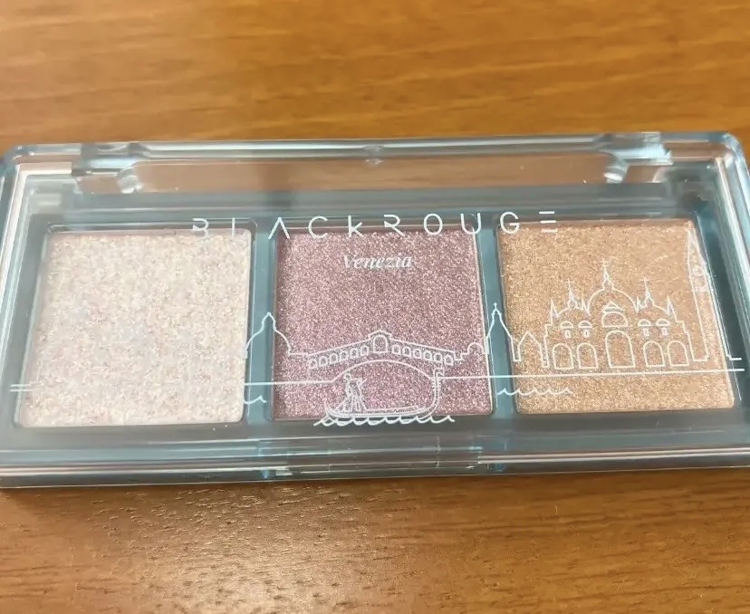 トリプルレイヤーアイパレット/BLACK ROUGE/アイシャドウパレットを使ったクチコミ（1枚目）