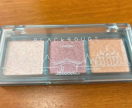トリプルレイヤーアイパレット/BLACK ROUGE/アイシャドウパレットを使ったクチコミ(1枚目)