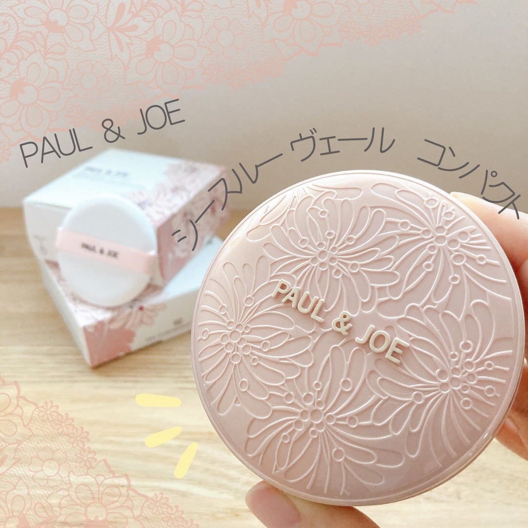 シースルー ヴェール コンパクト/PAUL & JOE BEAUTE/ファンデーションを使ったクチコミ(1枚目)
