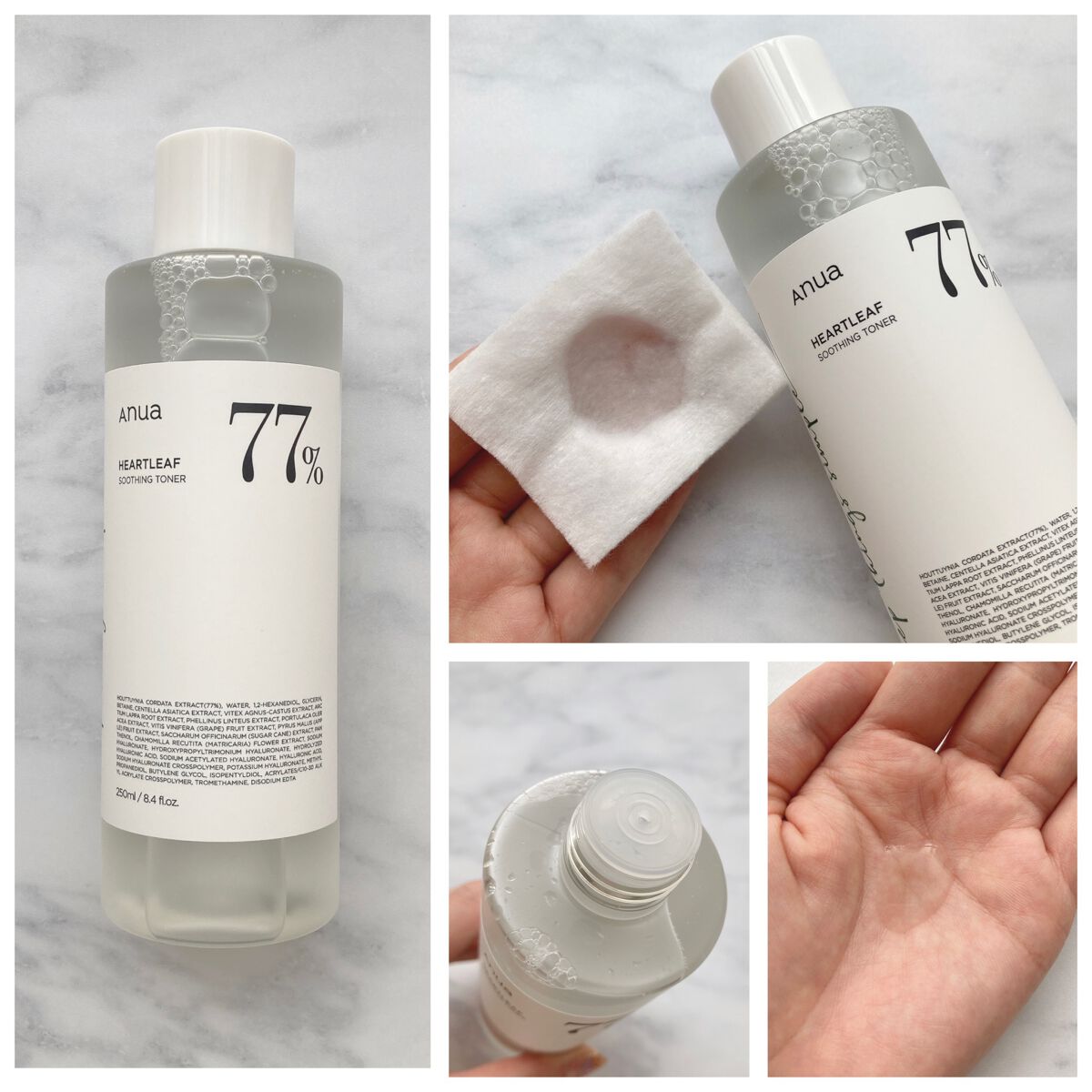 ドクダミ 77 スージングトナー/Anua/化粧水を使ったクチコミ(3枚目)
