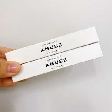 AMUSE ハイビーム グロスのクチコミ「\AMUSE   High beam gloss/

010 NUDE CORAL

030 .....」（2枚目）