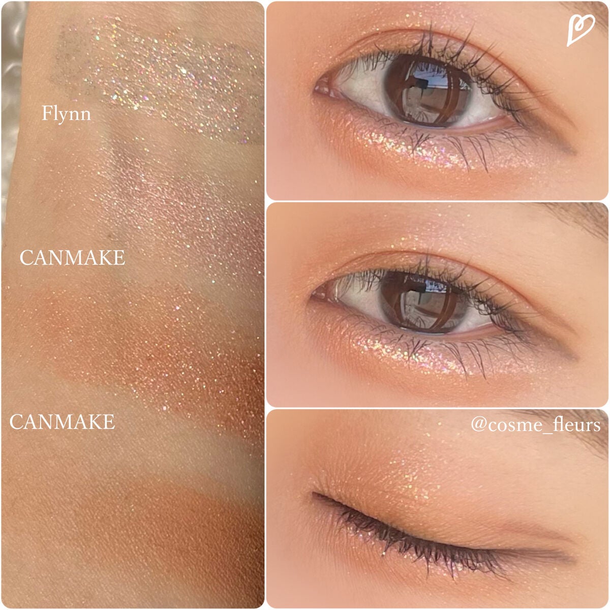 パーフェクトマルチアイズ/キャンメイク/アイシャドウパレットを使ったクチコミ(6枚目)