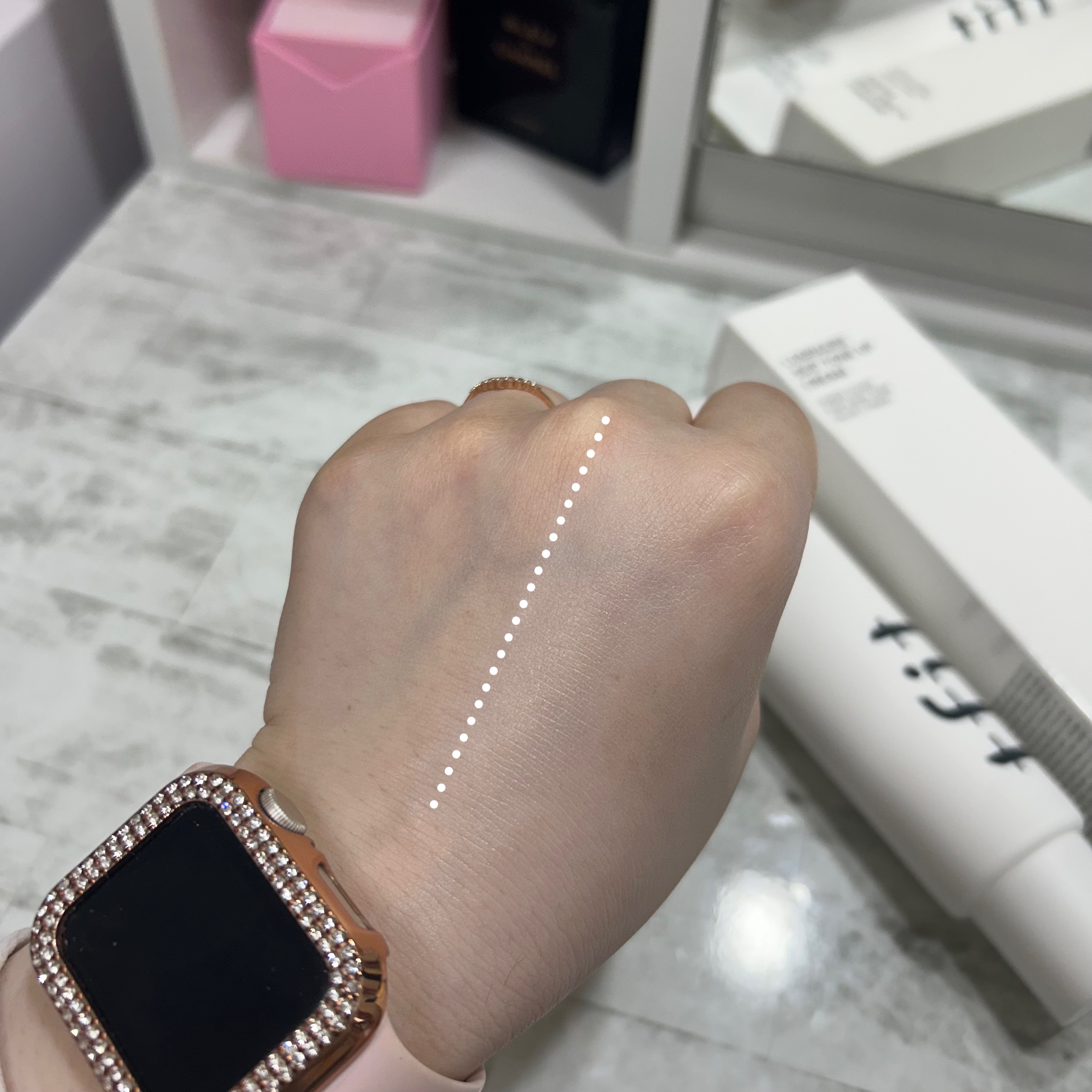 ルミネールスキップトーンアップクリーム/TFIT/化粧下地を使ったクチコミ（3枚目）