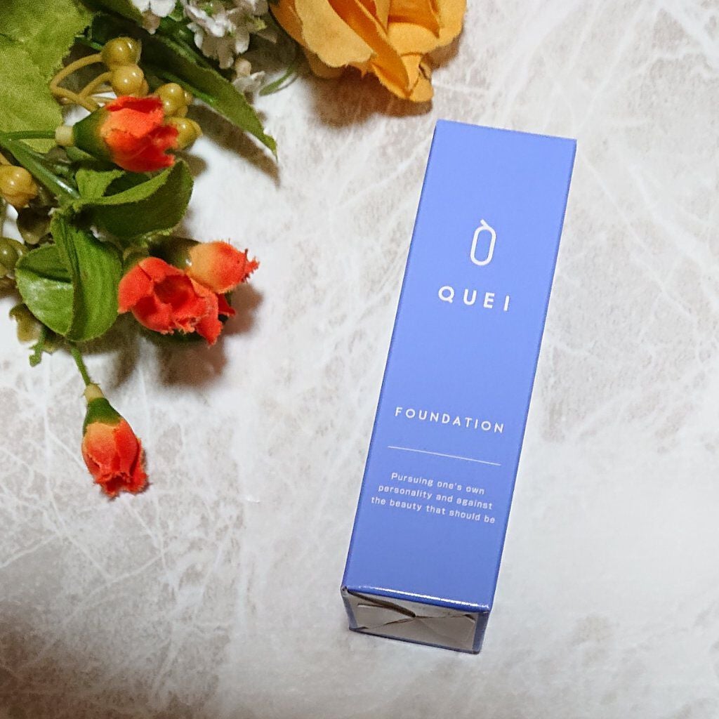 カラーチェンジファンデーション/QUEI/クリーム・エマルジョンファンデーションを使ったクチコミ(2枚目)